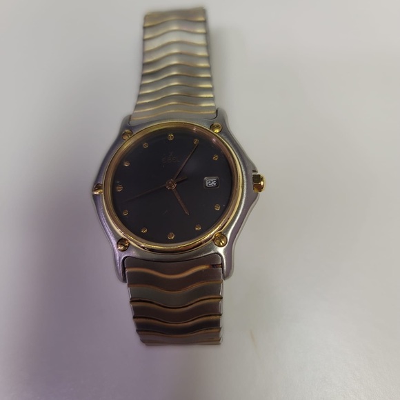 Ebel Wave Quartz Classic 18K/Steel Watch - Picture 6 of 17